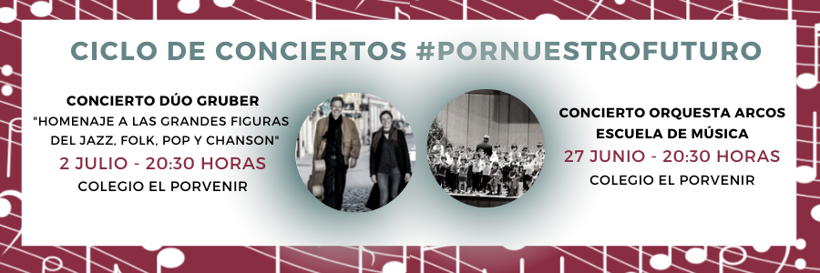 El colegio El Porvenir celebra dos maravillosos conciertos al aire libre